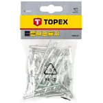 Set 50 buc. nituri de aluminiu 4 x 8 mm TOPEX 43E401 HardWork ToolsRange