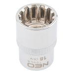 Tubulara hexagonala Spline 1/2", 18 mm Neo Tools 08-590 HardWork ToolsRange