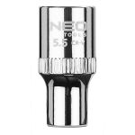 Tubulara hexagonala scurta superlock 1/4", 5.5 mm Neo Tools 08-223 HardWork ToolsRange