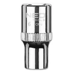 Tubulara hexagonala scurta superlock 1/4", 6 mm Neo Tools 08-224 HardWork ToolsRange