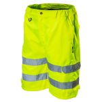 Pantaloni scurti de lucru cu vizibilitate ridicata galben Neo Tools 81-780 HardWork ToolsRange