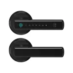 Set Maner & Broasca IFL cu Deschiere Amprenta, Cod PIN, Administrare Aplicatie, Negru Mat SmartElectro IntelligentHouse