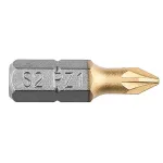 Set biti PZ1X25mm 1/4" 2buc. GRAPHITE 57H963 HardWork ToolsRange