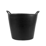 Galeata din plastic neagra de 26 litri cu manere intarite Bellota BKT26BP HardWork ToolsRange