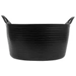 Galeata din plastic neagra de 30 litri cu manere intarite Bellota BKT30BP HardWork ToolsRange