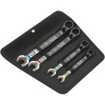 Set chei combinate cu clichet Joker reversibil 8-19mm, 4 piese Wera 05020090001 HardWork ToolsRange