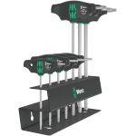 Set chei torx tip "T", 467/7 TORX HF Set 2, 7 bucati, Wera 05023456001 HardWork ToolsRange