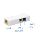 Modul cu retransmitere PoE Cascade 60W POE-69P30F SafetyGuard Surveillance