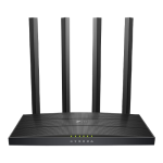 Router Wireless TP-Link Archer C6U AC1200 Dual-Band OneMesh Beamforming ArcherC6U SafetyGuard Surveillance