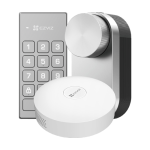 Kit incuietoare inteligenta cu hub pentru conexiune internet inclus si scenarii smart - EZVIZ CS-DL01/DL01CP/A3 SafetyGuard Surveillance