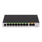 Router All in One ,2xRJ45 gIGABIT ,8 X RJ45 Poe Gigabit , Behavoir Management - HIKVISION DS-3WG210GP-SI SafetyGuard Surveillance