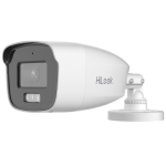 Camera, HDTVI, Hikvision HiLook, 2MP, lentila 2.8mm, Smart Hybrid Light, Lumina Alba 40m, IR 40m, microfon, IP66 - THC-B227-LMS SafetyGuard Surveillance
