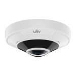 Camera IP, 5 MP, FISHEYE, lentila 1.4mm, 2xMicrofon, IR 10m, ONVIF, IK10, IP66 - UNV IPC815SB-ADF14K-I0 SafetyGuard Surveillance