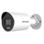 Camera IP 8MP ColorVu, Smart Hybrid Light, lentila 4mm, PoE, IR 40m, lumina alba 40m, microfon, difuzor - Hikvision DS-2CD2087G2H-LIU/SL(4MM)(EF) SafetyGuard Surveillance