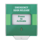 Buton aplicabil din plastic pentru iesire de urgenta, LED, buzzer (TEXT) CSB-802 SafetyGuard Surveillance