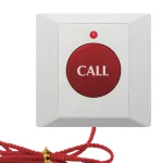 Buton de panica / urgenta cu snur declansator, LED, buzzer CSE-86R-LED SafetyGuard Surveillance