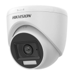 Camera supraveghere, 2MP, lentila 2.8mm, IR 20m, WL 20m, Microfon - Hikvision DS-2CE76D0T-LPFS-2.8mm SafetyGuard Surveillance
