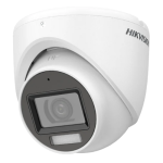 Camera supraveghere, 2MP, lentila 2.8mm, IR 30m, WL 20m, Microfon, IP67 - Hikvision DS-2CE76D0T-LMFS-2.8mm SafetyGuard Surveillance