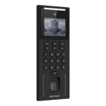 Terminal standalone control acces cu recunoastere faciala Amprenta Card M1 si PIN camera 2MP ecran LCD color - Hikvision - DS-K1T321MFWX SafetyGuard Surveillance