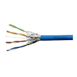 Cablu Schrack U/FTP Cat.6a, HSKF423HB5, 4x2xAWG23/1, 500m, LS0H, Dca, albastru SafetyGuard Surveillance