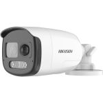 Camera AnalogHD ColorVu 2MP cu PIR si alarma incorporata, lentila 2.8mm, lumina alba 40 m, Audio - HIKVISION DS-2CE12DF3T-PIRXOS-2.8mm SafetyGuard Surveillance