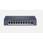 SWITCH 8PORTURI 2XHIPOE 6XPOE UNMANAGED SafetyGuard Surveillance