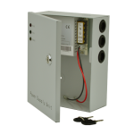 Sursa de alimentare 12V, 3A, back-up in cabinet metalic SafetyGuard Surveillance