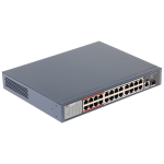 Switch 24 porturi PoE, 2 porturi uplink - HIKVISION SafetyGuard Surveillance