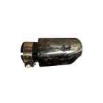 Ornament toba carbon forjat rosu intrare 63mm Cod: NXM89-63R Automotive TrustedCars