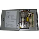 Sursa alimentare, comutatie, cutie metalica, yala, YDS 10A 12V, 9 iesiri partajate SafetyGuard Surveillance