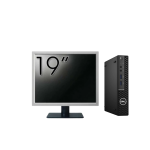Pachet Calculator Second Hand DELL OptiPlex 3080 MiniPC, Intel Core i5-10500 3.10 - 4.50GHz, 16GB DDR4, 256GB SSD + Monitor 19 Inch NewTechnology Media