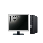 Pachet Calculator Second Hand DELL OptiPlex 7060 Mini PC, Intel Core i3-8100T 3.10GHz, 8GB DDR4, 256GB SSD + Monitor 19 Inch NewTechnology Media