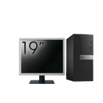 Pachet Calculator Second Hand DELL Optiplex 3040 Tower, Intel Core i3-6100 3.70GHz, 4GB DDR3, 500GB HDD + Monitor 19&quot; NewTechnology Media