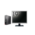 Pachet Calculator Second Hand Fujitsu Esprimo D556 SFF, Intel Core i3-6100 3.70GHz, 8GB DDR4, 500GB HDD + Monitor 19&quot; NewTechnology Media