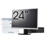 Pachet Calculator Second Hand HP 280 G2 SFF, Intel Core i3-6100 3.70GHz, 8GB DDR4, 500GB HDD, DVD-ROM + Monitor 24" &amp; Imprimanta Brother HL-L6300DW NewTechnology Media