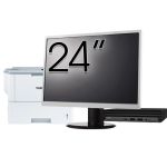 Pachet Calculator Second Hand HP EliteDesk 800 G6 Mini PC, Intel Core i5-10500T 2.30 - 3.80GHz, 8GB DDR4, 256GB SSD + Monitor 24&quot; &amp; Imprimanta Brother HL-L6300DW NewTechnology Media