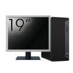 Pachet Calculator Second Hand HP EliteDesk 800 G6 Tower, Intel Core i5-10400F 2.90 - 4.30GHz, 16GB DDR4, Placa Video AMD Radeon R7 430 2GB, 256GB SSD + Monitor 19&quot; NewTechnology Media
