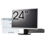 Pachet Calculator Second Hand HP Prodesk 600 G2 Mini PC, Intel Core i5-6500T 2.50GHz, 8GB DDR4, 256GB SSD + Monitor 24&quot; &amp; Imprimanta Brother HL-L6300DW NewTechnology Media