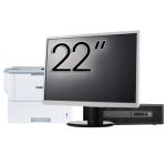 Pachet Calculator Second Hand HP Prodesk 600 G2 SFF, Intel Core i5-6500 3.20GHz, 8GB DDR4, 256GB SSD + Monitor 22&quot; &amp; Imprimanta Brother HL-L6300DW NewTechnology Media