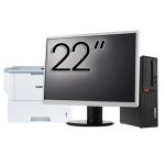 Pachet Calculator Second Hand Lenovo M710 SFF, Intel Core i5-6500 3.20GHz, 8GB DDR4, 512GB SSD + Monitor 22&quot; &amp; Imprimanta Brother HL-L6300DW NewTechnology Media