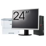 Pachet Calculator Second Hand Lenovo M710 SFF, Intel Core i5-6500 3.20GHz, 8GB DDR4, 512GB SSD + Monitor 24&quot; &amp; Imprimanta Brother HL-L6300DW NewTechnology Media
