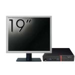 Pachet Calculator Second Hand Lenovo ThinkCentre M700 Mini PC, Intel Core i5-6400T 2.20GHz, 16GB DDR4, 512GB SSD + Monitor 19&quot; NewTechnology Media