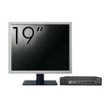 Pachet PC Second Hand HP EliteDesk 800 G2 Mini PC, Intel Core i5-6500 3.20-3.60GHz, 8GB DDR4, 256GB SSD + Monitor 19&quot; NewTechnology Media