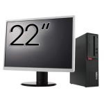 Pachet PC Second Hand Lenovo M710 SFF, Intel Core i5-6500 3.20GHz, 16GB DDR4, 512GB SSD + Monitor 22&quot; NewTechnology Media