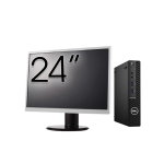 Pachet Calculator Second Hand DELL OptiPlex 3080 MiniPC, Intel Core i5-10500 3.10 - 4.50GHz, 8GB DDR4, 256GB SSD + Monitor 24 Inch NewTechnology Media