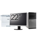 Pachet Calculator Second Hand DELL Optiplex 9020 Tower, Intel Core i5-4570 3.20GHz, 8GB DDR3, 240GB SSD + Monitor 22&quot; NewTechnology Media