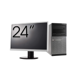Pachet Calculator Second Hand DELL Optiplex 9020 Tower, Intel Core i5-4570 3.20GHz, 8GB DDR3, 240GB SSD + Monitor 24&quot; NewTechnology Media