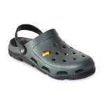 Papuci/saboti, clogs, pentru barbati, spuma EVA, verde kaki inchis si negru, marimea 46, Jose Amorales GartenVIP DiyLine