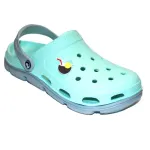 Papuci/saboti, clogs, pentru femei, spuma EVA, gri si turcoaz, marimea 39, Jose Amorales GartenVIP DiyLine