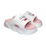 Papuci/slapi pentru femei, spuma EVA, alb si roz, marimea 37, Jose Amorales GartenVIP DiyLine